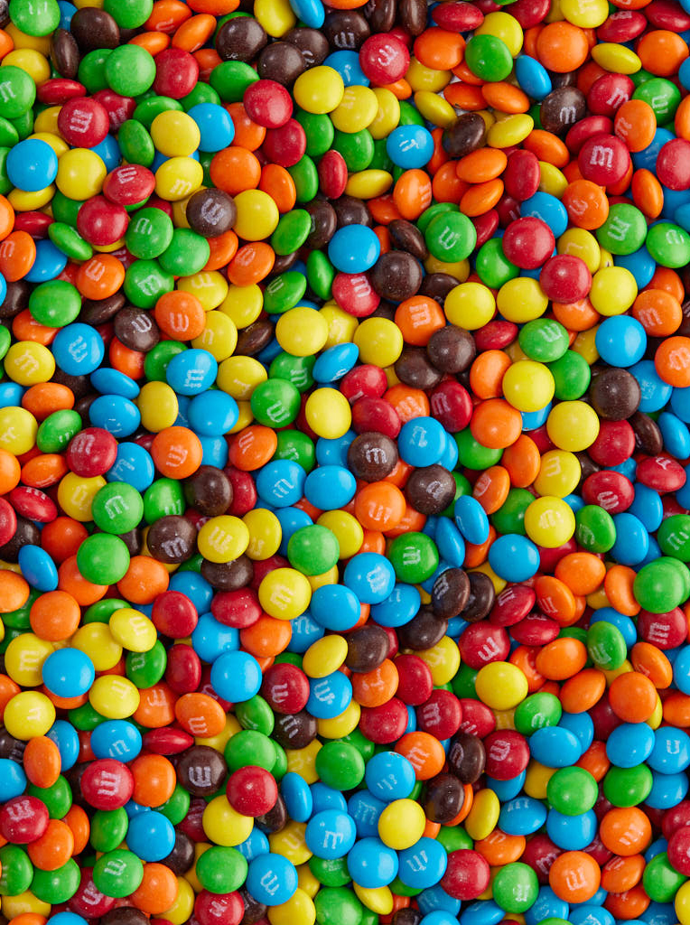 Milk Chocolate M&M's Mini Baking Bits - 25 lbs